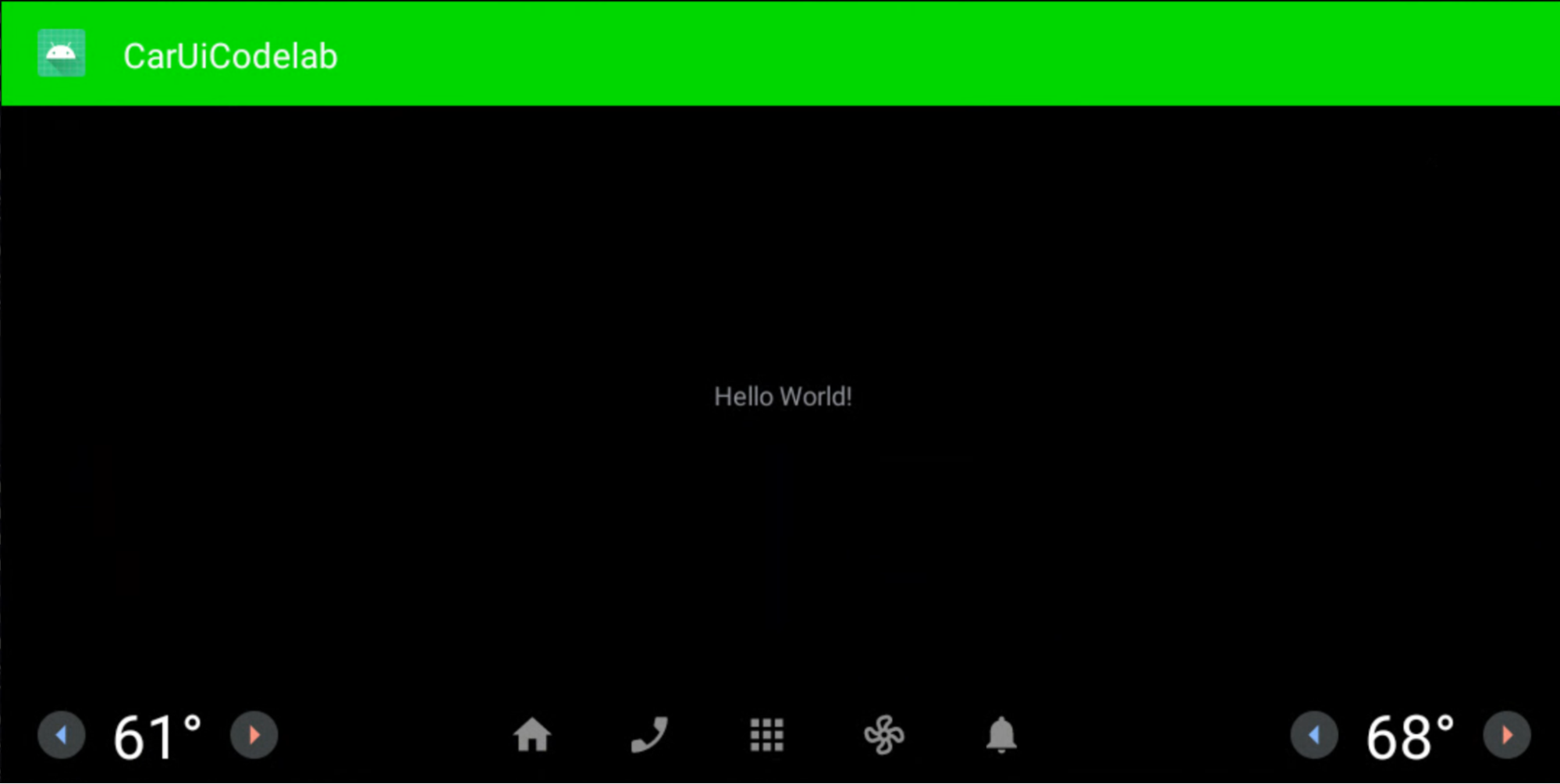 New Toolbar background color